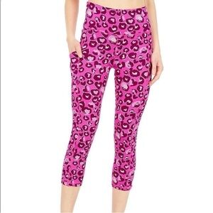 Lilly Pulitzer Luxletic Don’t Be A Cheetah Leggings!  Medium!  NWOT!